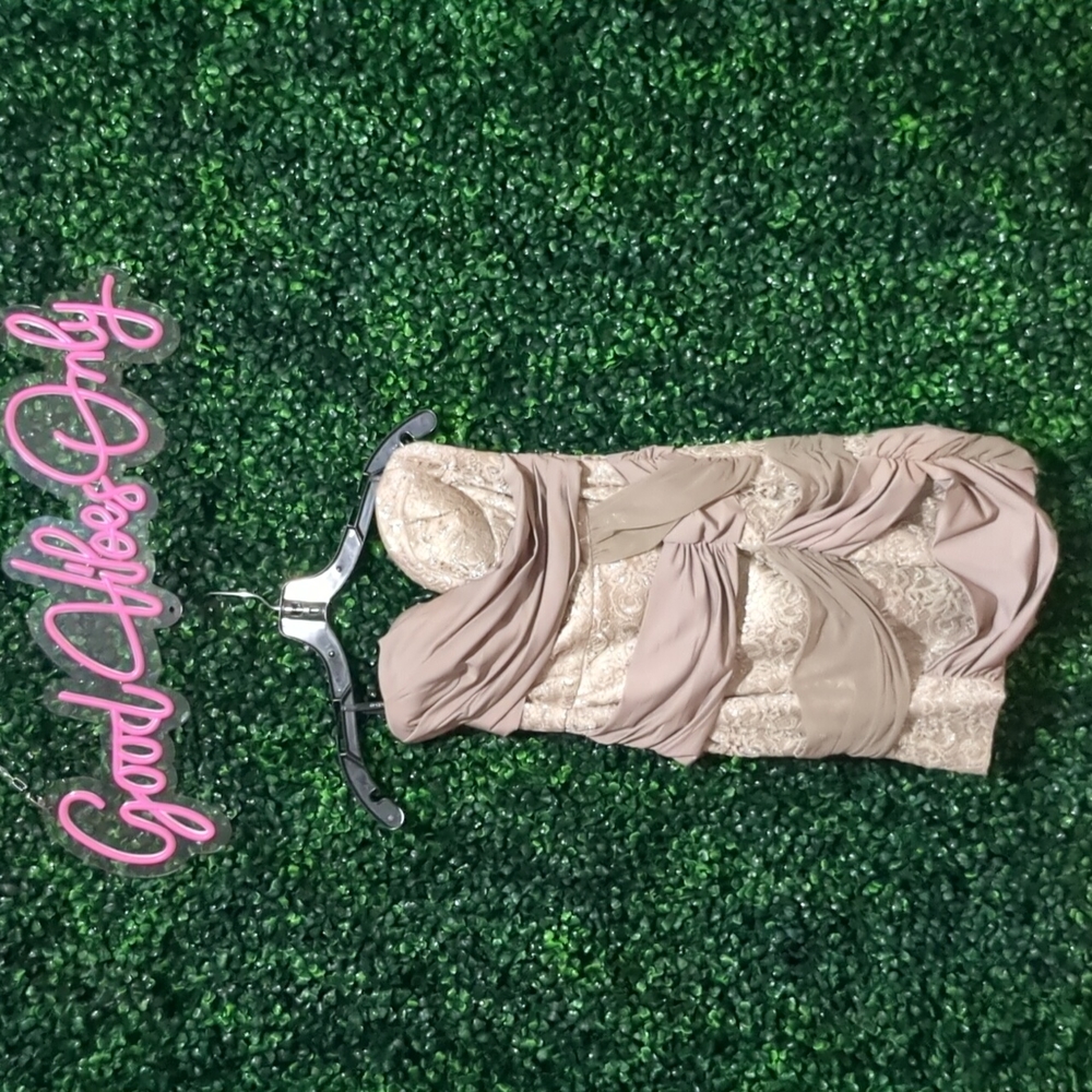 Bebe XS Zip Dress MINT